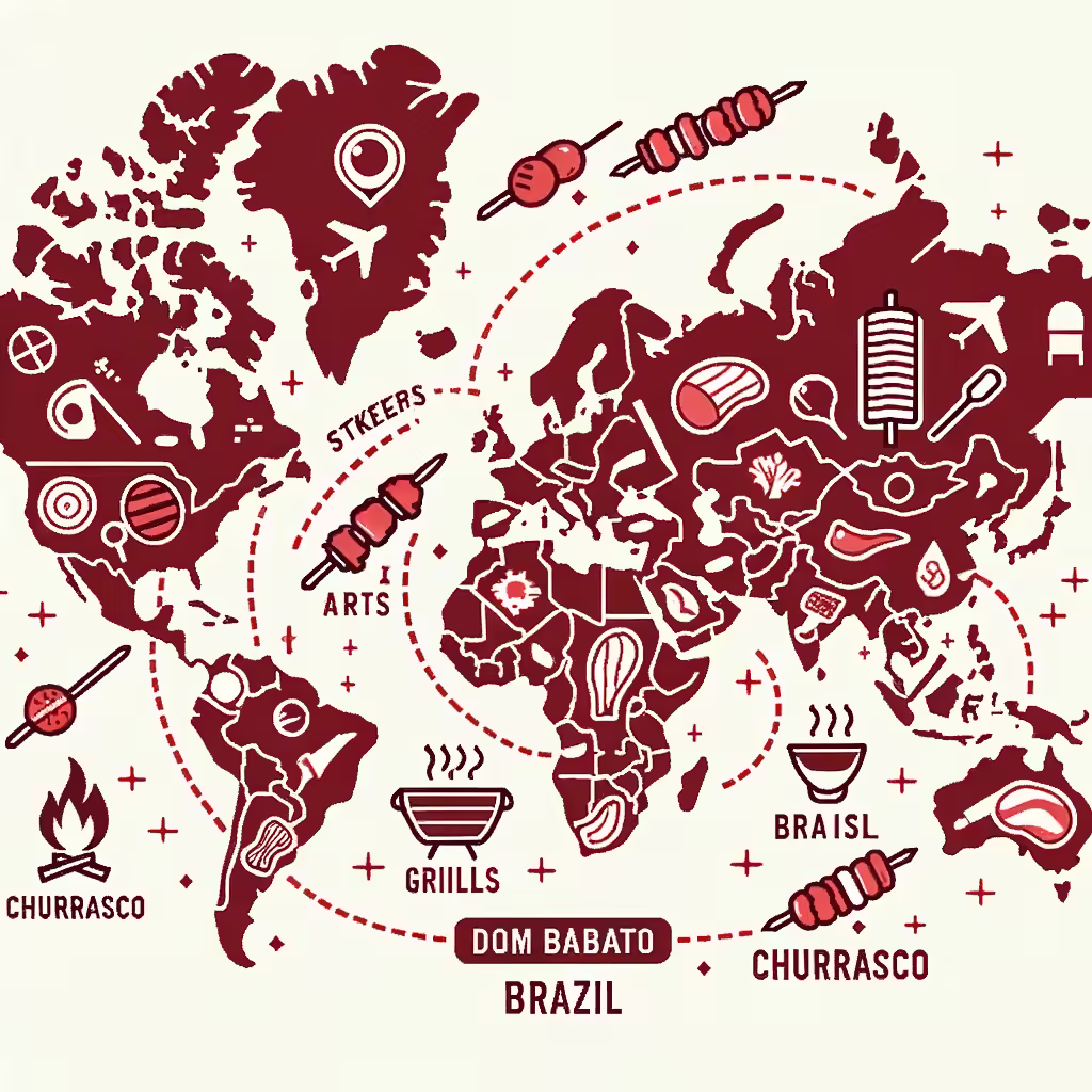 Churrasco ao redor do mundo, uma viagem pela boca por Chef Dom Barbato