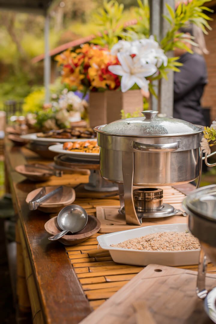 mix de legumes defumados acompanhamento para buffet de churrasco e para buffet de casamento