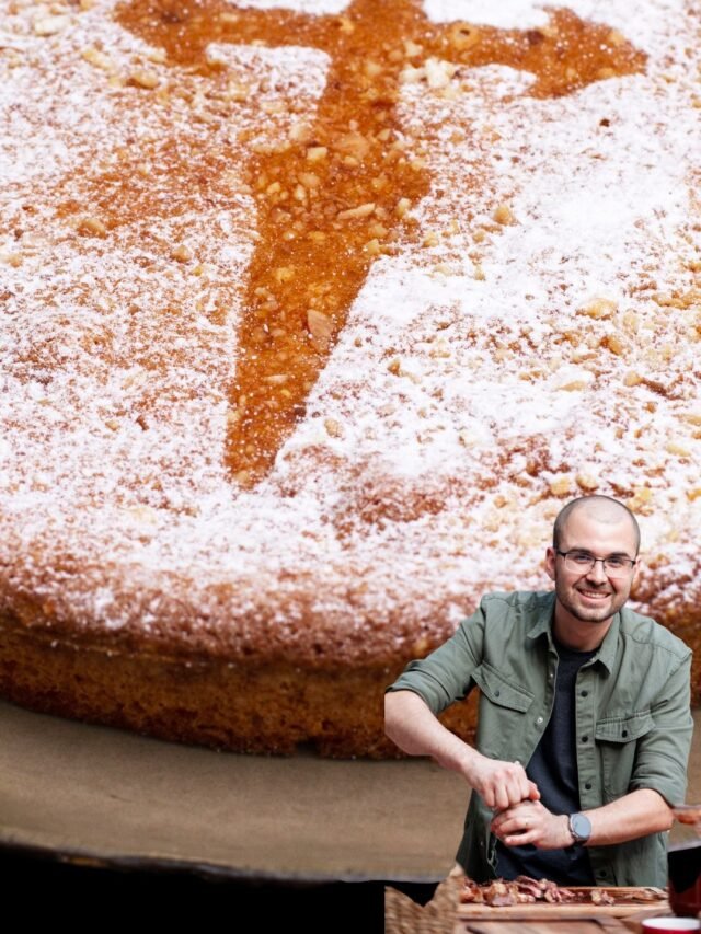 Torta de Santiago, Torta Medieval com está receita você vai impressionar!