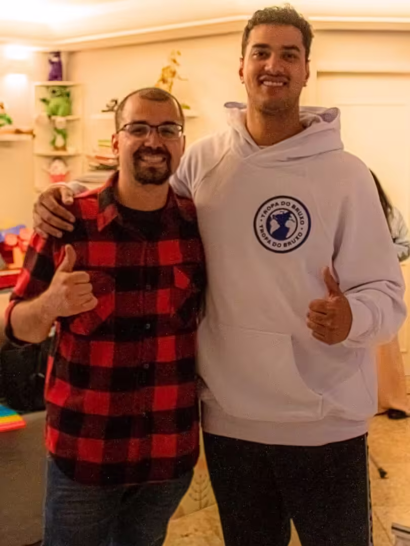 Foto do Chef Dom e Dani Molo Você sabia - buffet de churrasco a domicilio