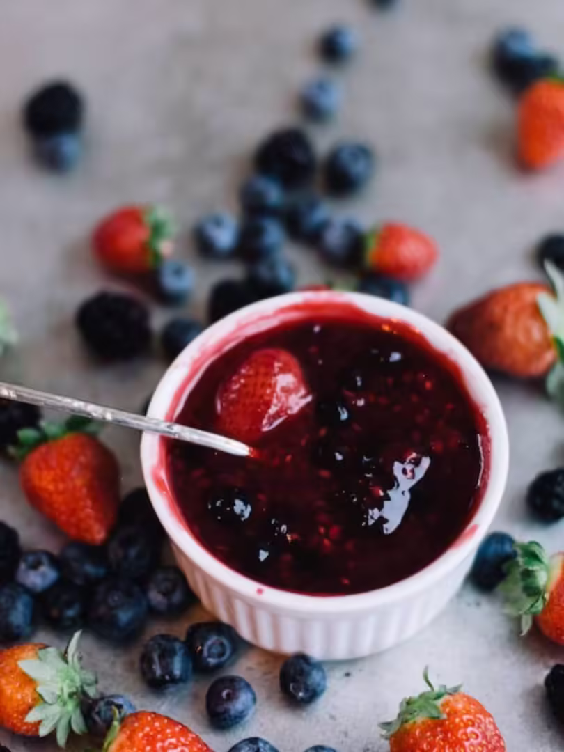 Calda de Frutas Vermelhas