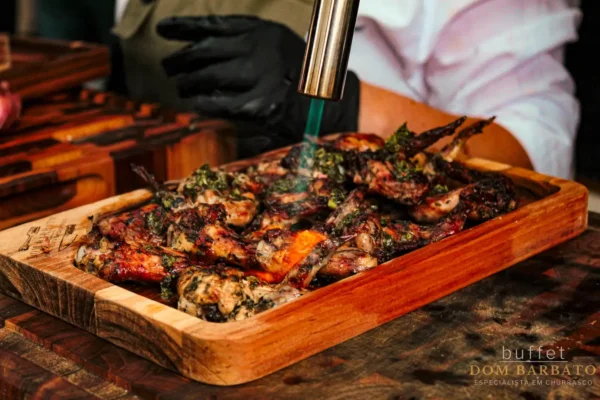 Smoked Chicken Thighs With Whiskey Peach Glaze - Imagem 3