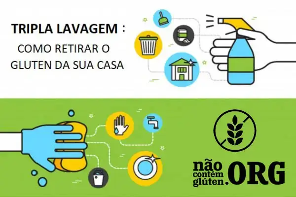 Buffet Dom Barbato tripla lavagem como limpar o gluten da sua casa