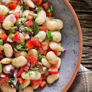Salada Vinagrete De Feijão Verde