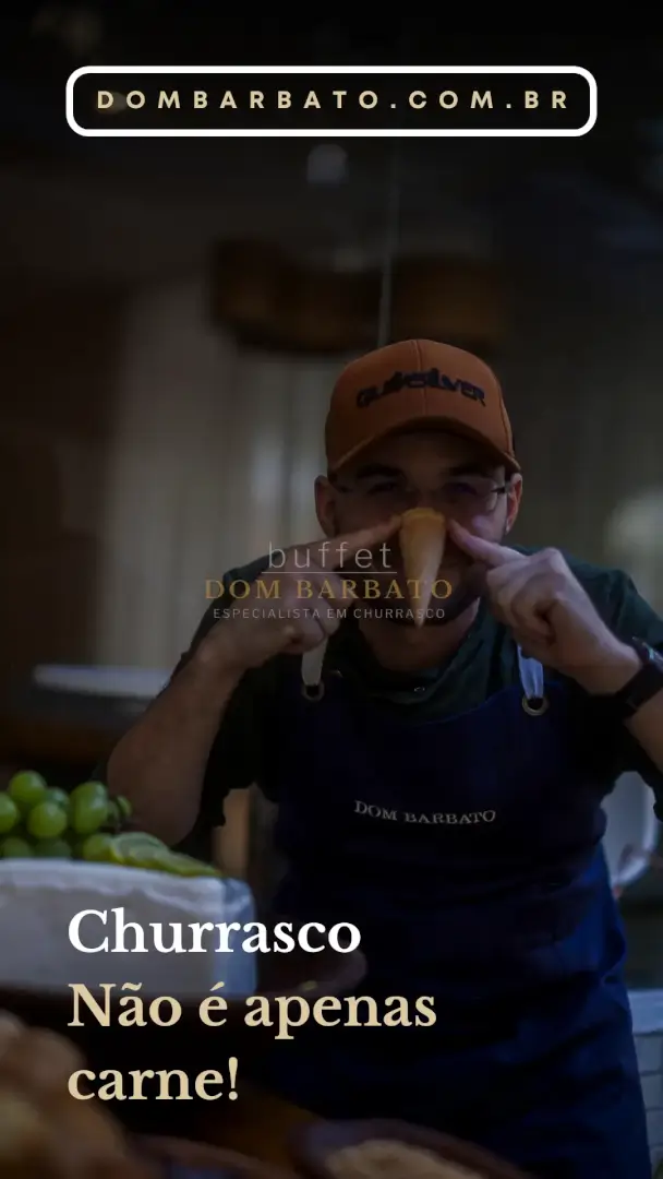 churrasco não é apenas de carne - churrasco tradicional paulista