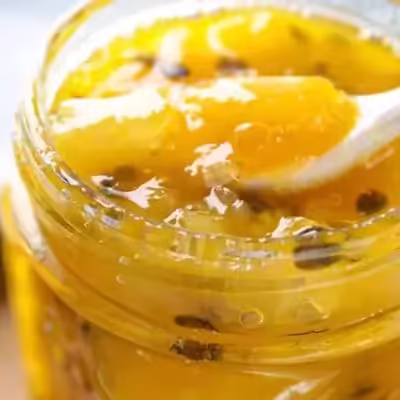 Calda De Frutas Amarelas Artesanal