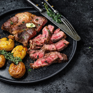 Balsamic-Marinated Grilled Chuck Roast
