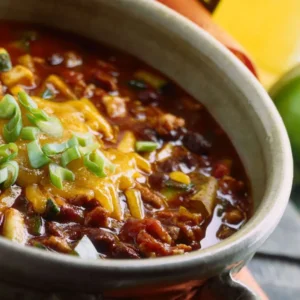 Slow Cooker Beef And Black Bean Stew