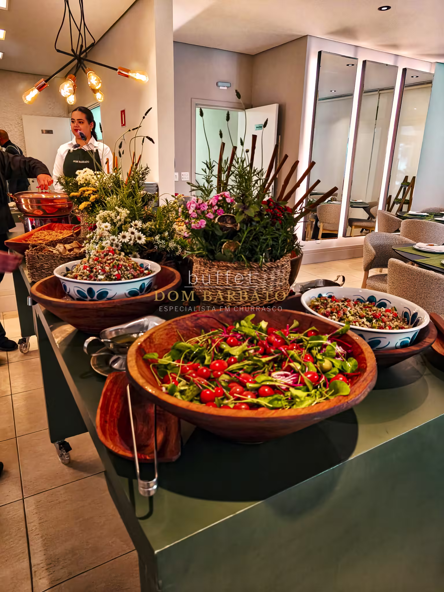Mesa de Acompanhamentos Dom Barbato - Dom Barbato Especialista em Churrasco de Parrilla
