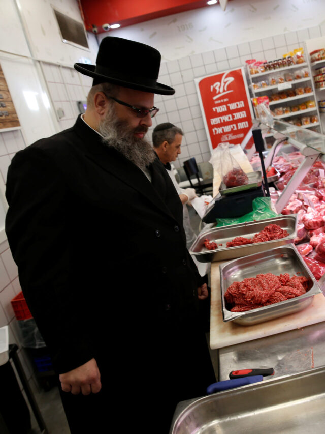 Serviço para churrasco kosher