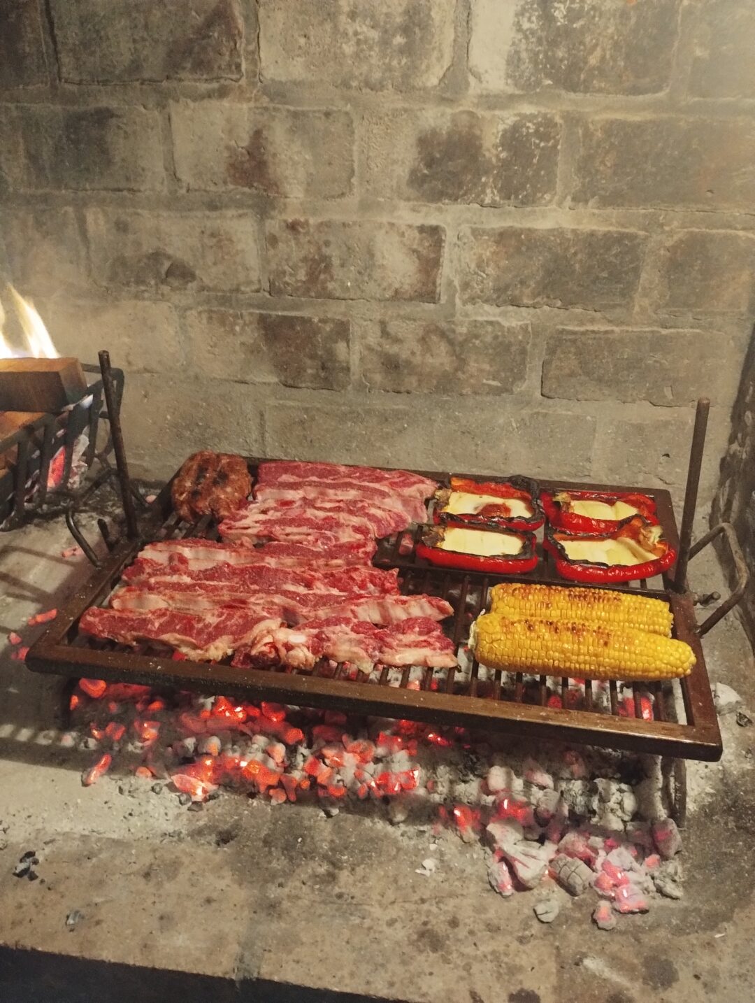 Asado argentino na parrilla