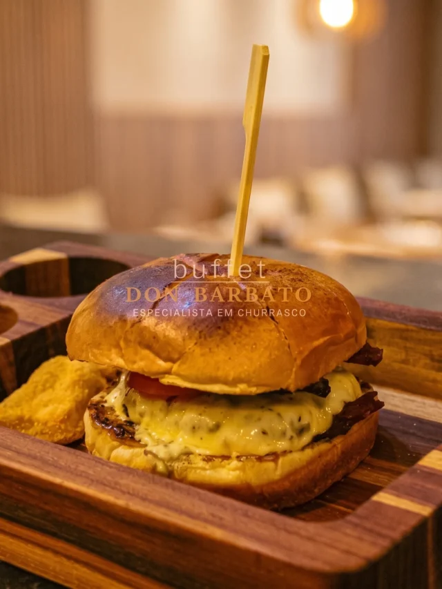 Hamburgada em casa: burgers artesanais à la carte no seu evento